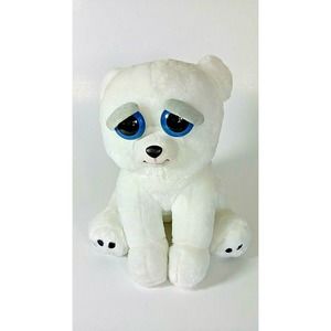 Feisty Pets Plush Stuffed Animals White Polar Bear Big Blue Eyes